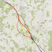 Türkis ergänzt die bisherigen vier Grobtrassen (Pink, Limone, Rot, Orange)